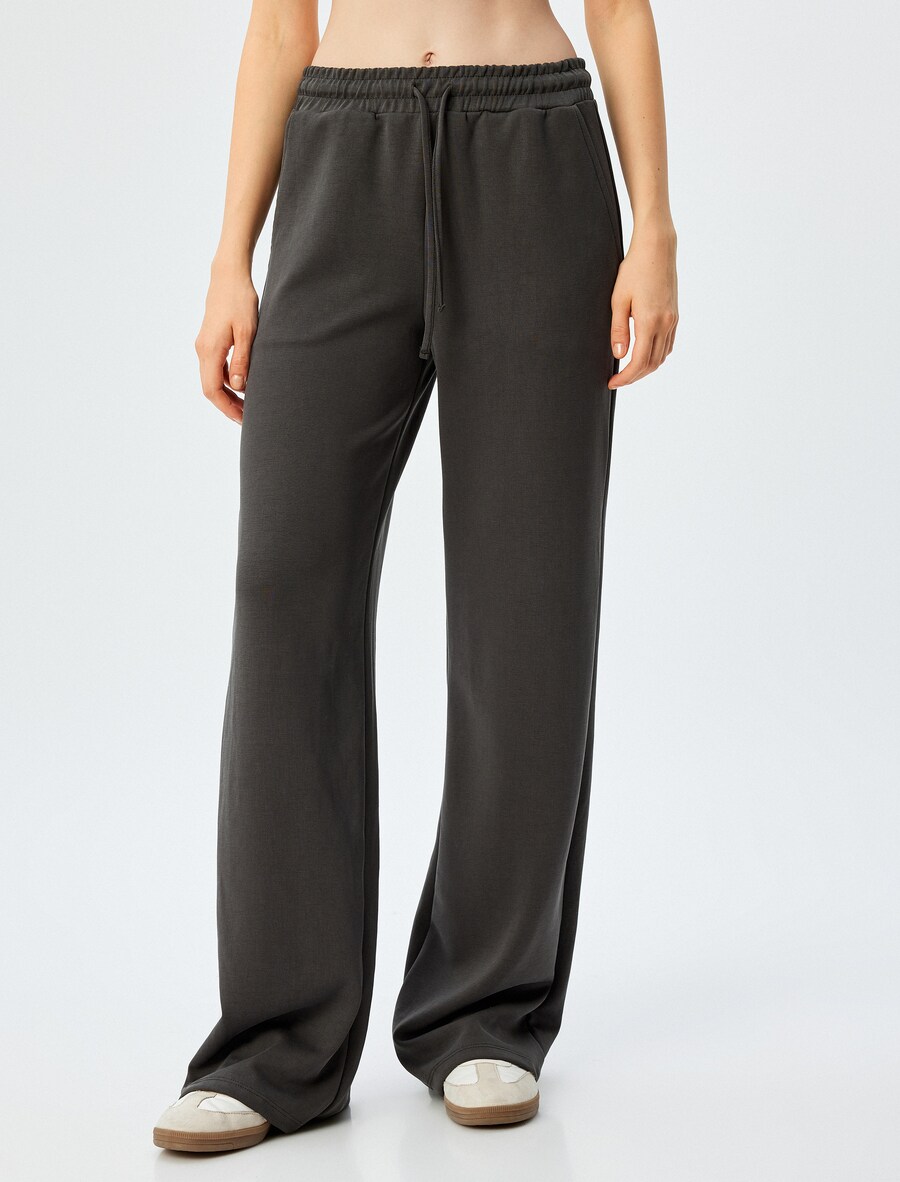 

Спортивные штаны Koton Wide leg Pants, антрацит