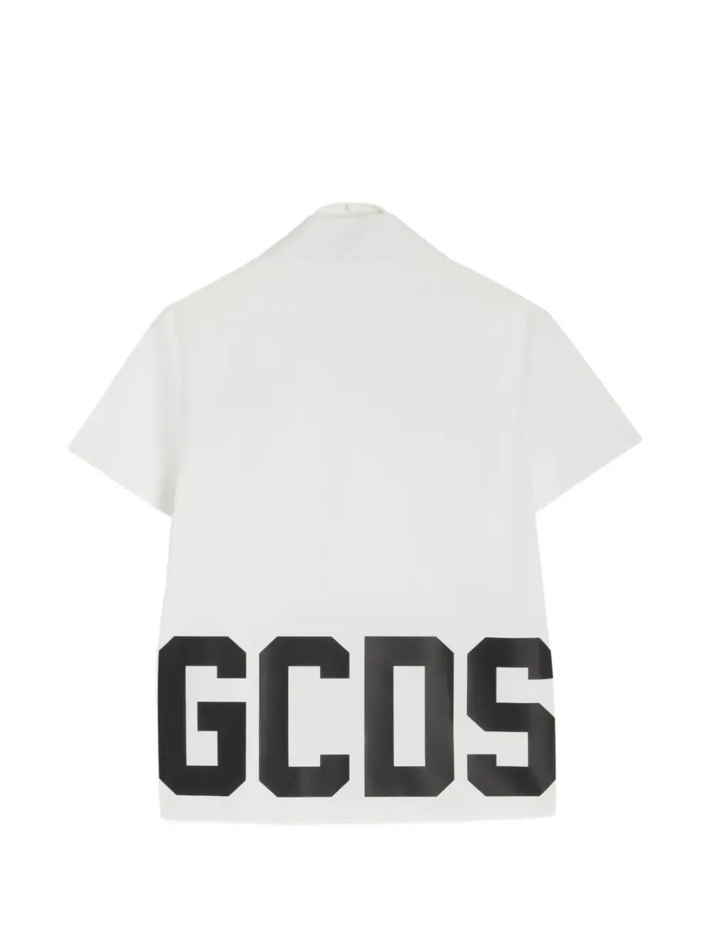 Рубашка с принтом Gcds Kids, белый — фото 2