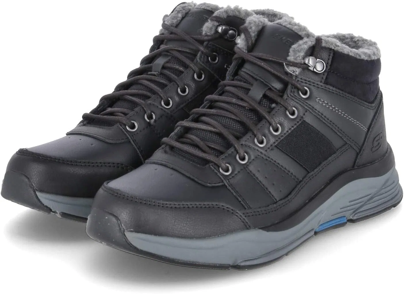 Skechers Benago Voren Кроссовки Mid Top Мужская обувь 66199 BLK Черный