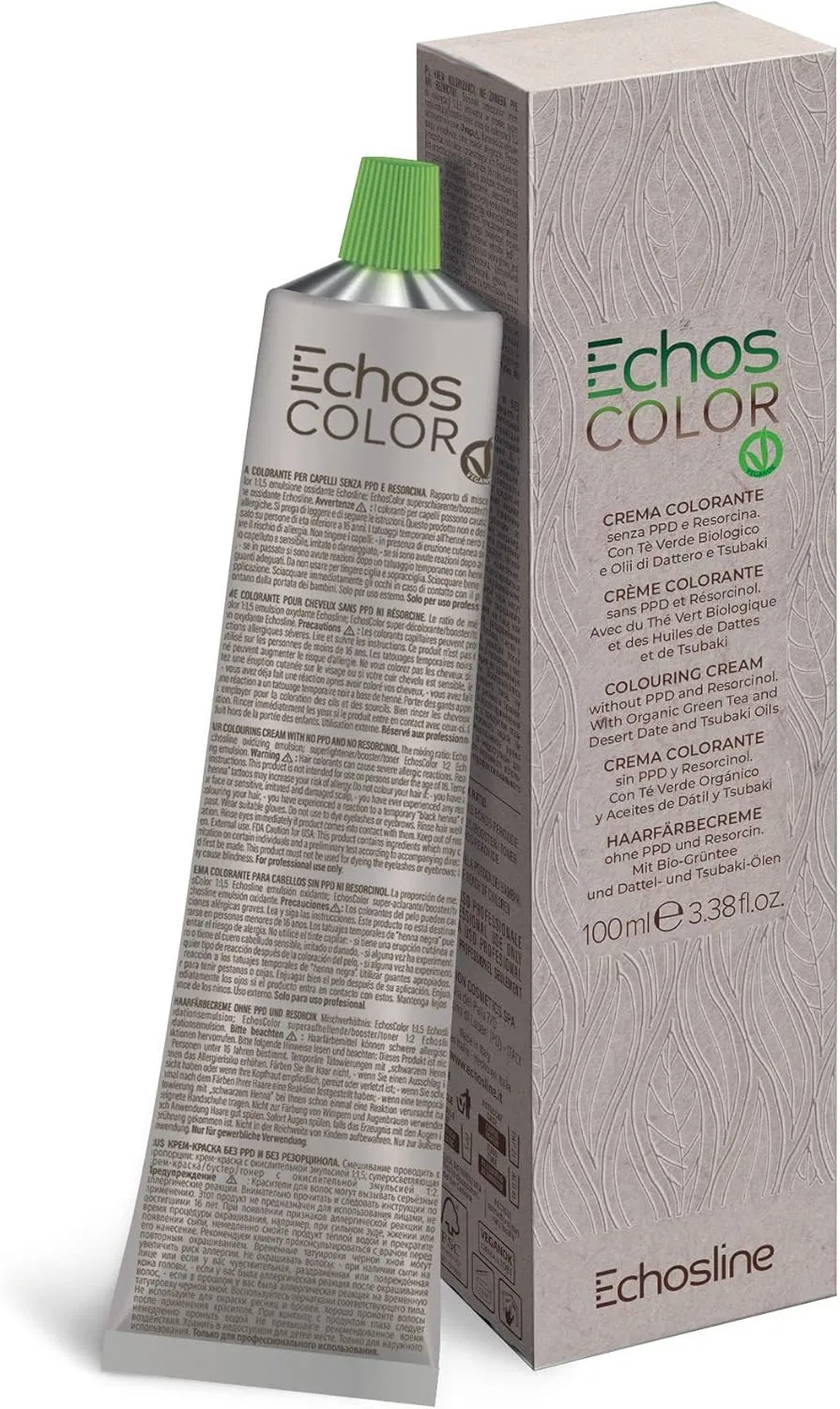 Крем-краска для волос Echos Colour 5.72 светло-коричневый теплый, 100 мл ‎Corrado