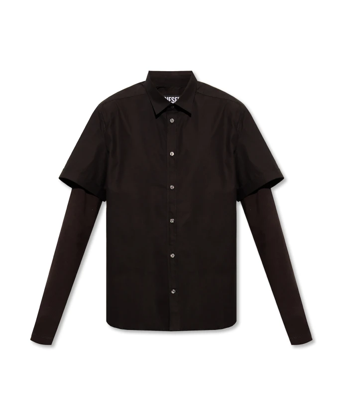

Повседневная рубашка Diesel, черный