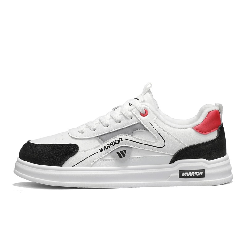 

WARRIOR Термобаланс покрытия низкие кроссовки для скейтбординга мужские белый черный серый