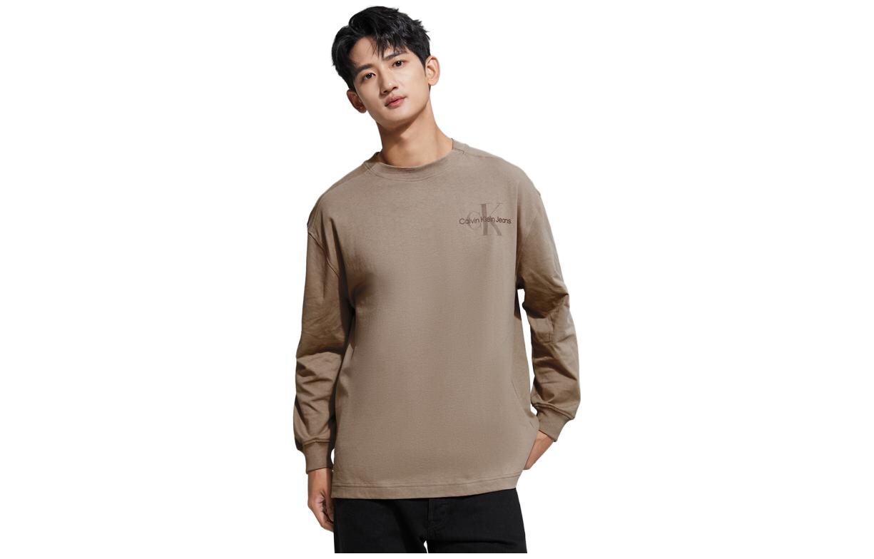 

Футболка унисекс Calvin Klein, цвет A03 - Coffee color