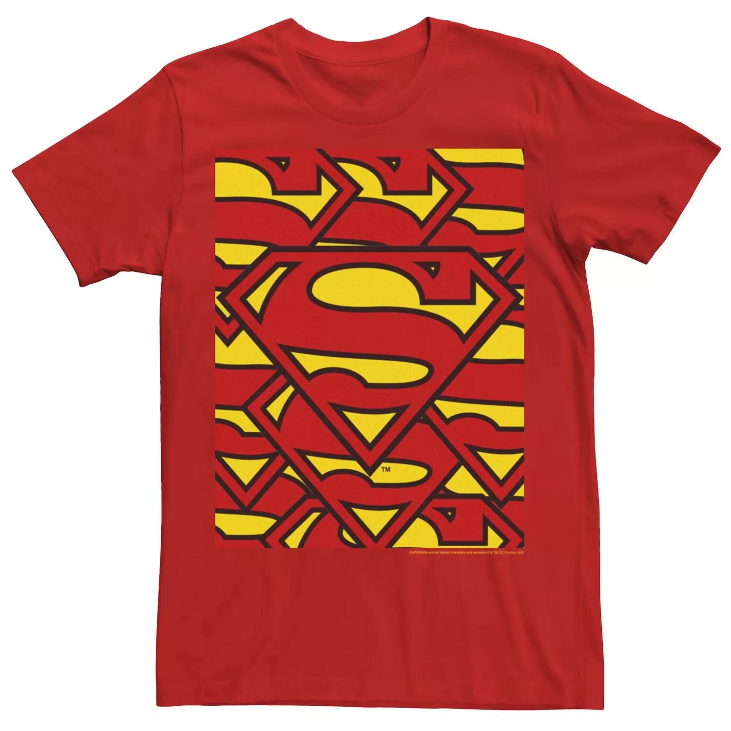 

Мужская футболка с силуэтом DC Fandome Superman Skyline Licensed Character