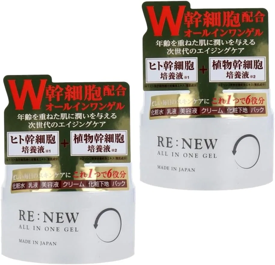 Набор для ухода за кожей All-in-One Gel, 2 шт по 220 г, RE:New