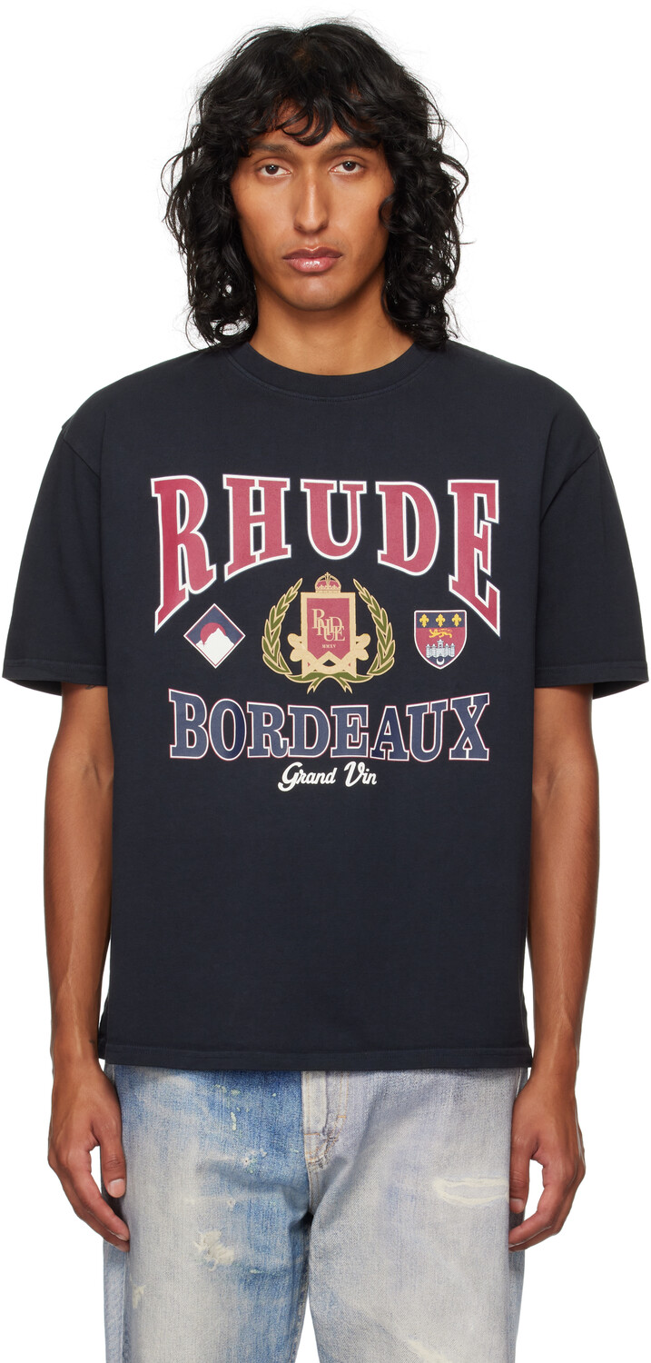 

Футболка Гранд черная бордо Rhude