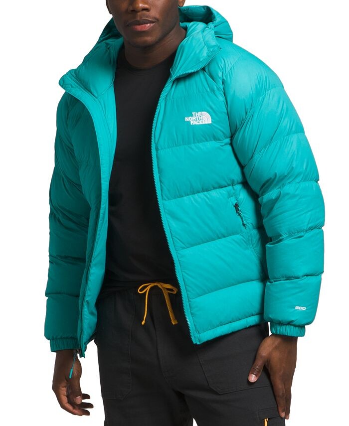 

Мужской стеганый пуховик с капюшоном Hydrenalite DWR The North Face, синий