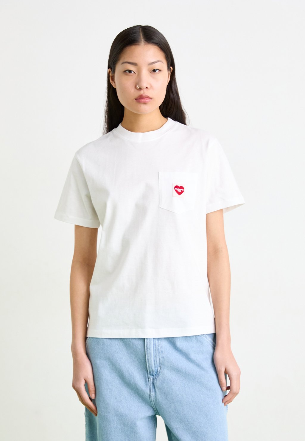 

Базовая футболка POCKET HEART Carhartt WIP, белый