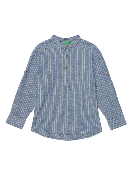 

Рубашка обычного кроя 52VMCQ03V United Colors Of Benetton, синий