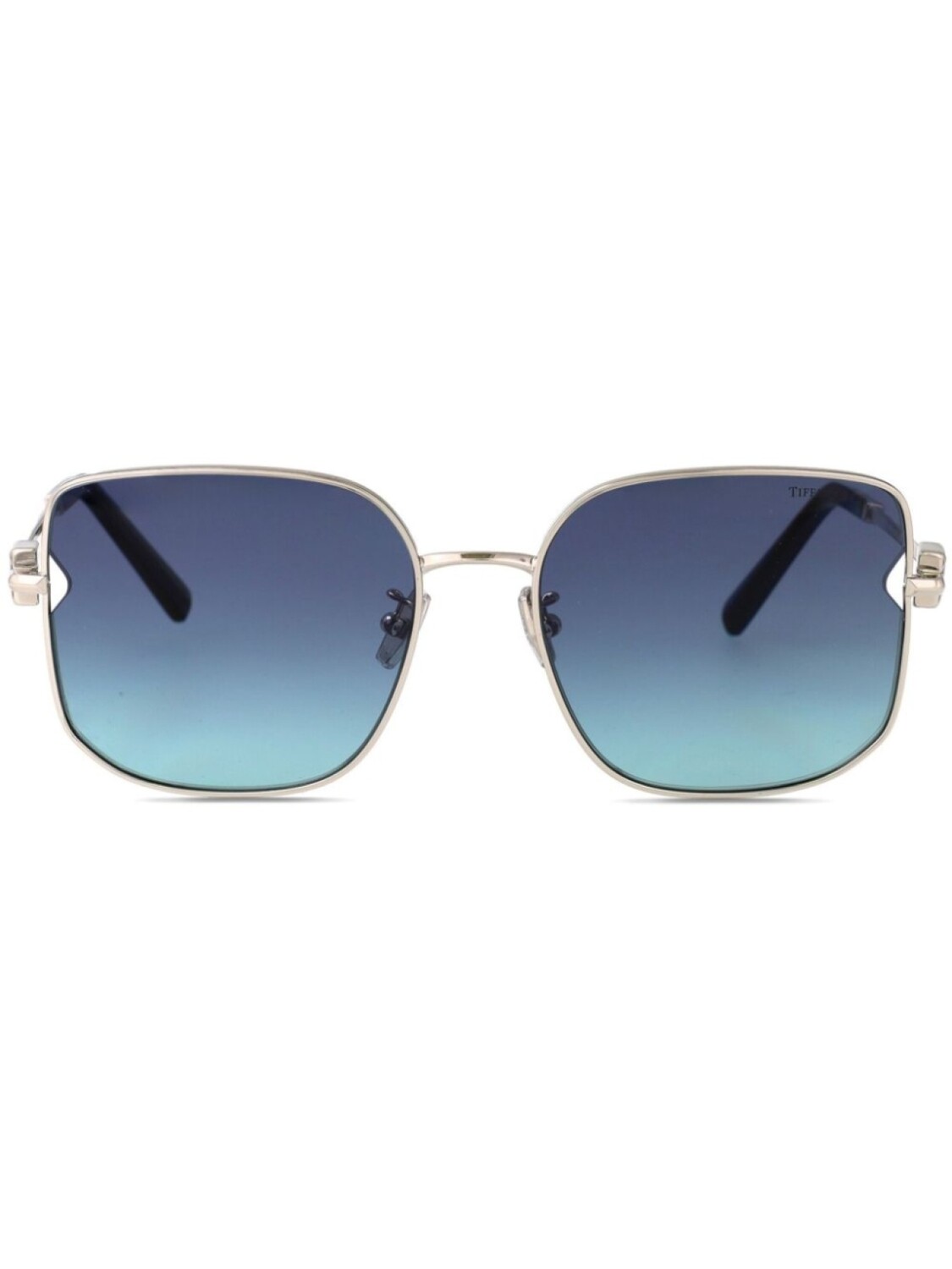 

Солнцезащитные очки в квадратной оправе Tiffany & Co Eyewear, серебряный