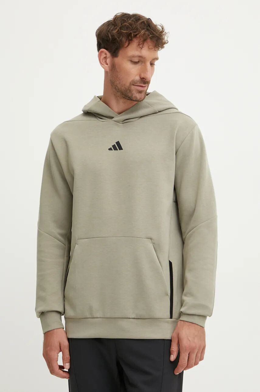 Трекинговая толстовка adidas Performance, созданная для тренировок, зеленый — фото 2