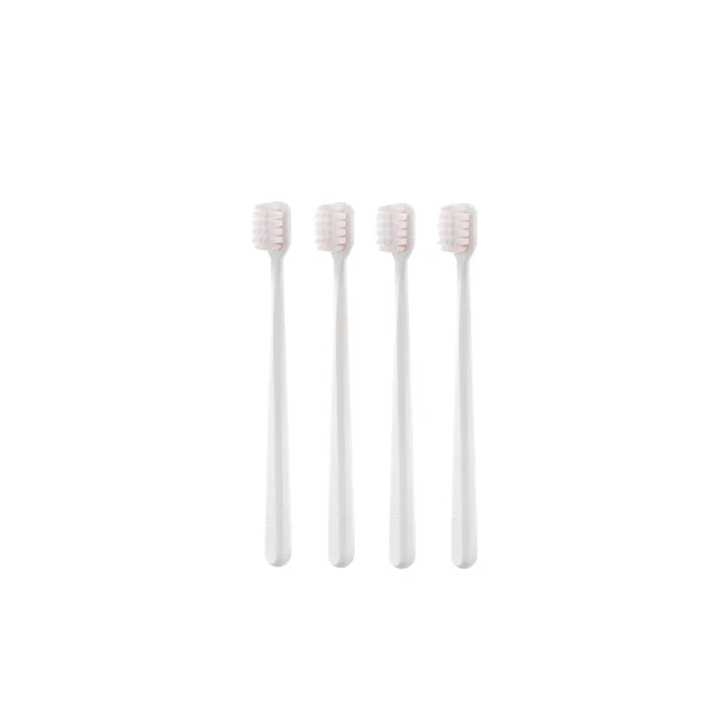 RNW Мягкая флисовая зубная щетка для защиты десен, 1 шт, Pink*4