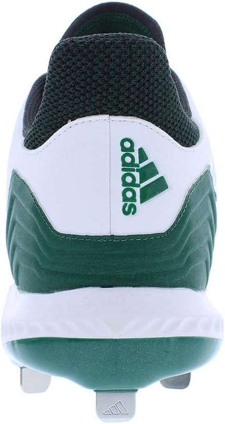 Бейсбольные бутсы Adidas Icon Bounce для мужчин, белый/зеленый/угольный/темно-зеленый — фото 3