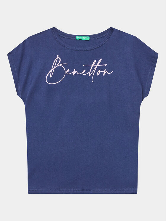 

Футболка стандартного кроя United Colors Of Benetton, синий