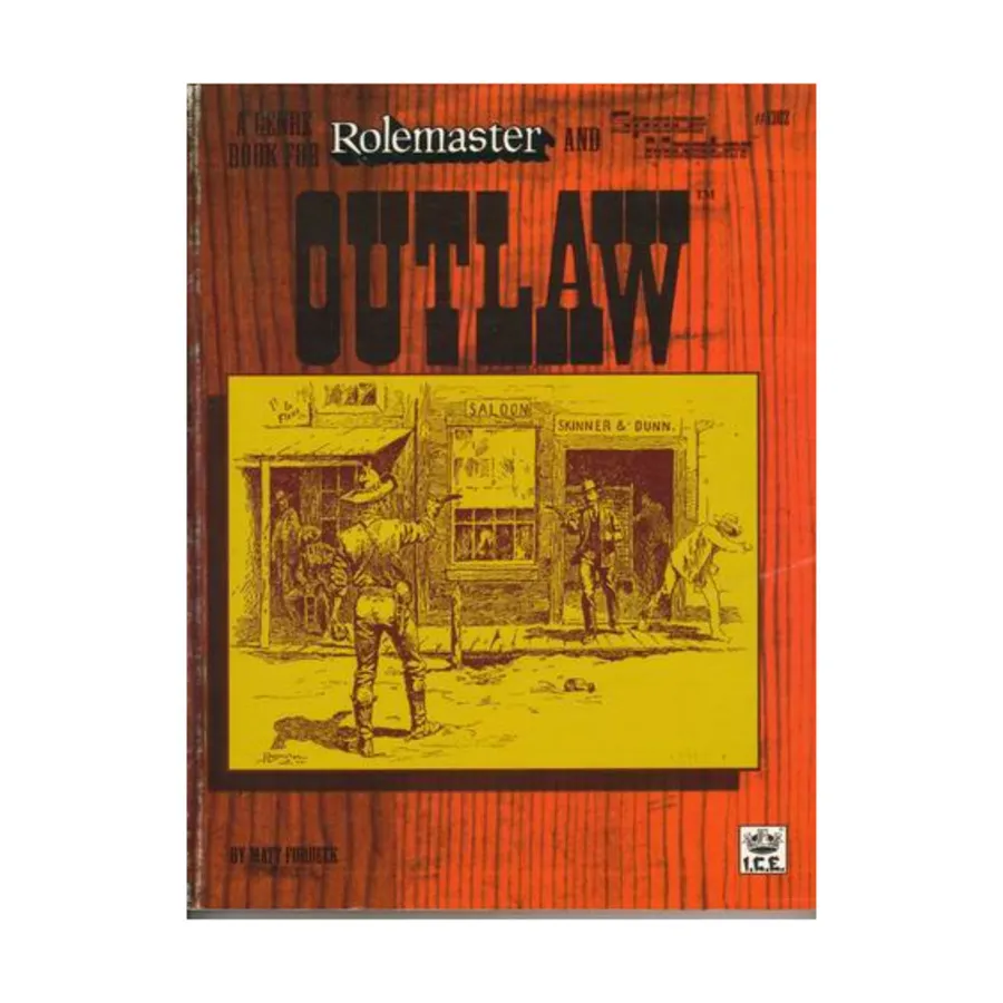 

Outlaw, Rolemaster (2nd Edition), мягкая обложка