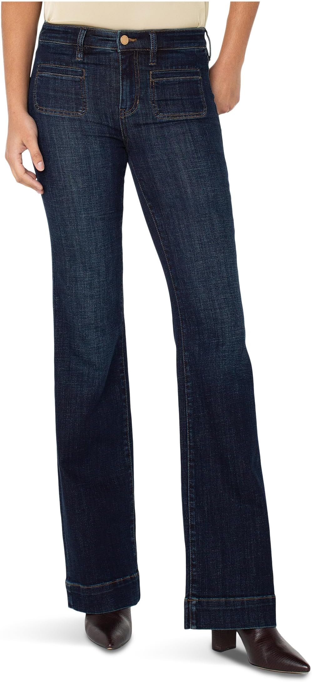 

Джинсы Liverpool Los Angeles Lucy Bootcut Jeans w/ Vintage Pocket, цвет Eastmoor