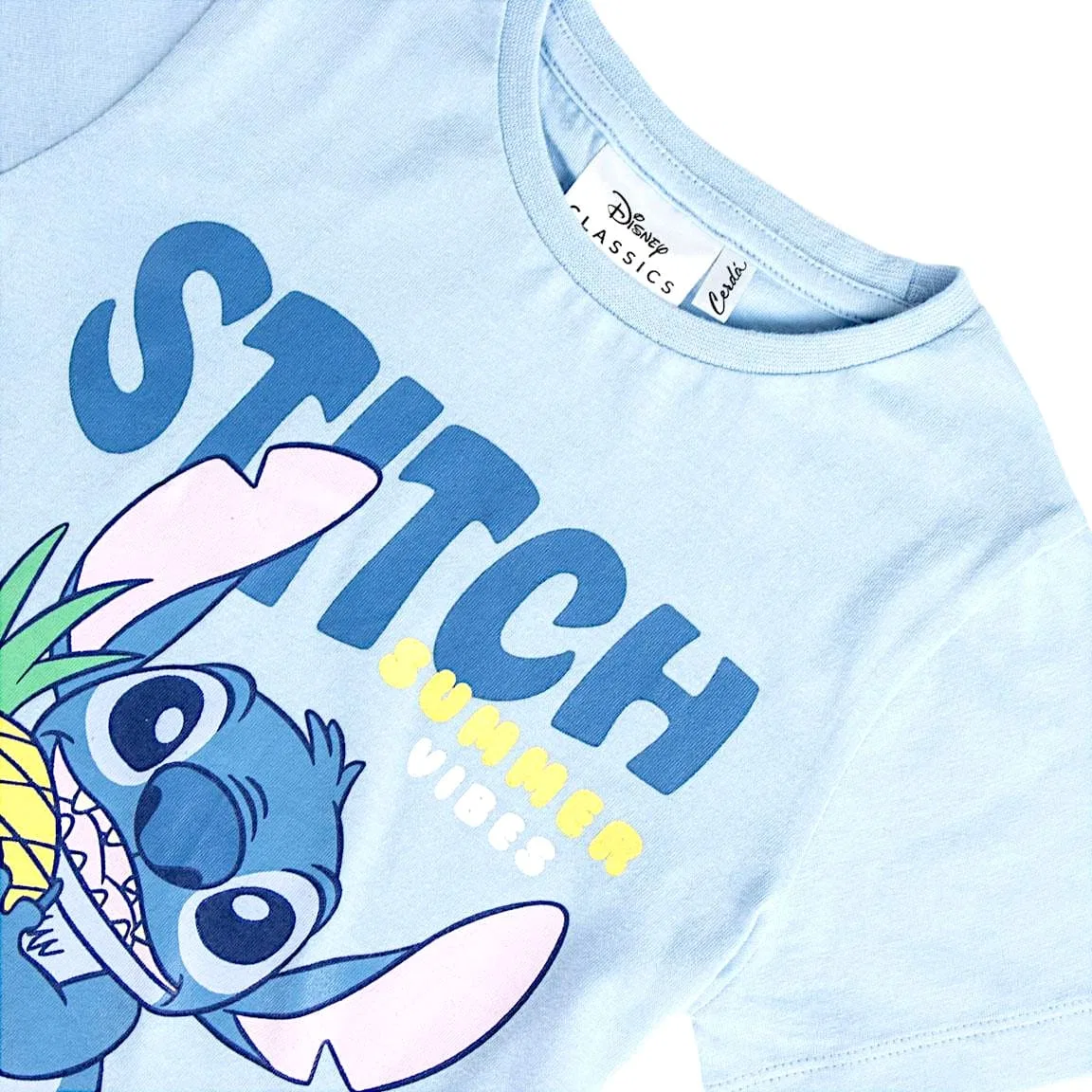 Детский костюм с принтом Stitch, Cerda, светло-голубой — фото 3