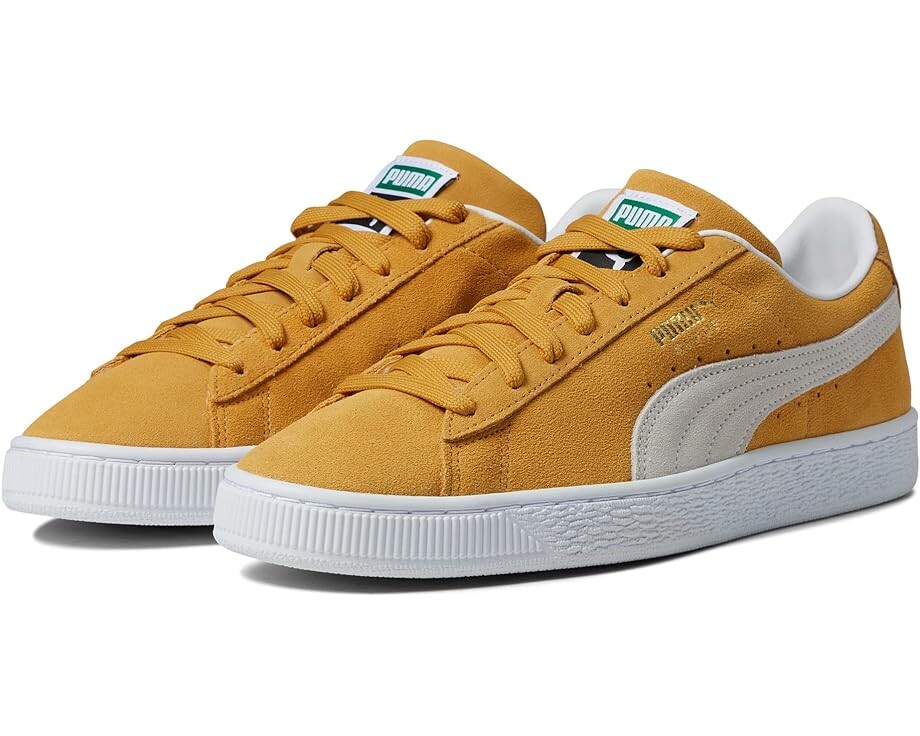 

Кроссовки PUMA Suede Classic XXI, цвет Honey Mustard/Puma White