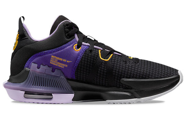 Кроссовки Nike LeBron Witness 7 'Lakers', черный — фото 2