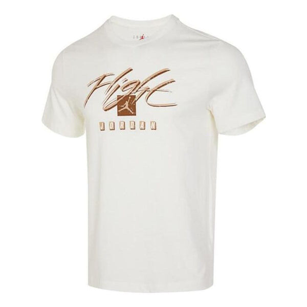 

Футболка flight essentials t-shirt 'sail hemp' Air Jordan, мультиколор