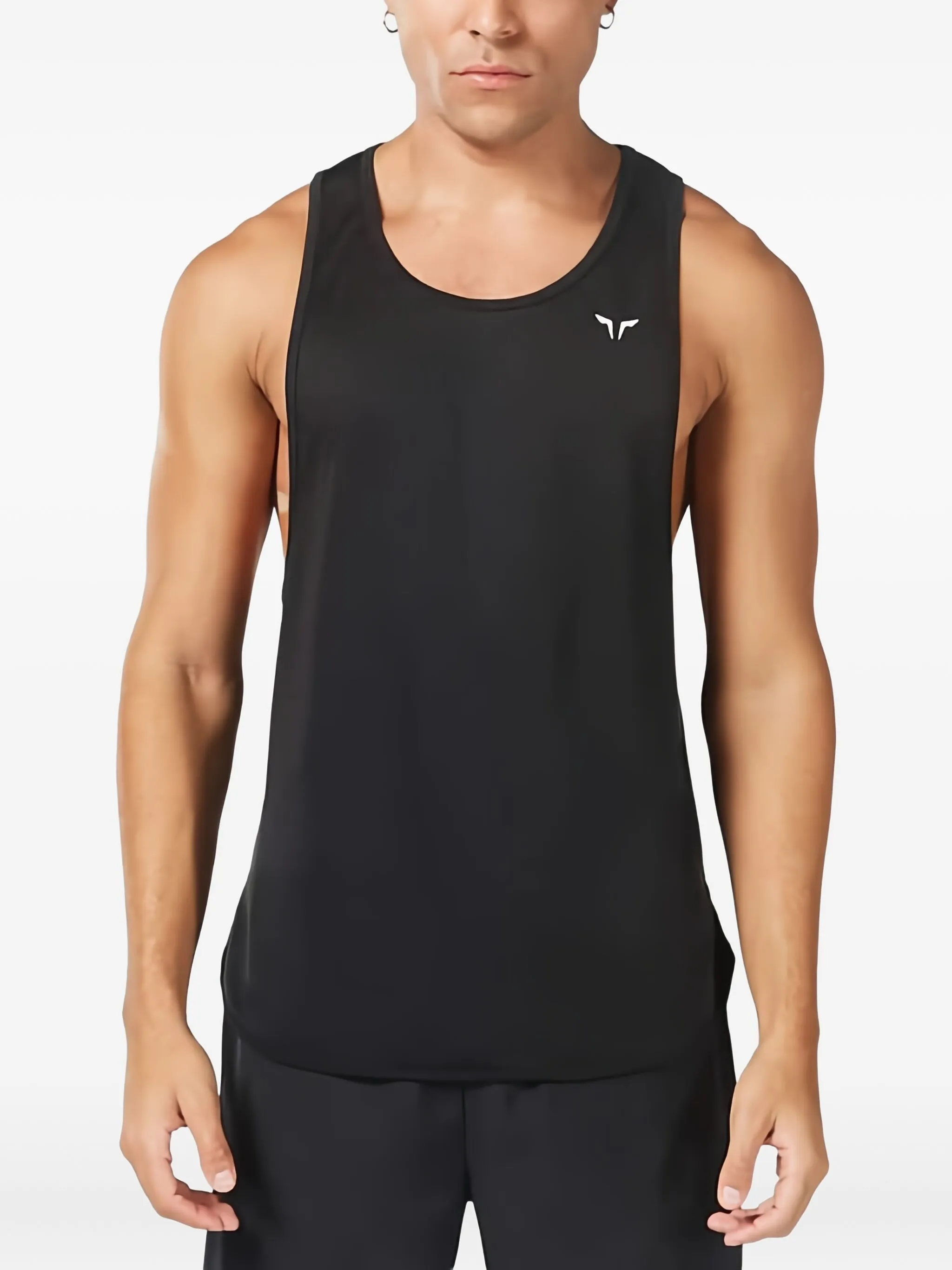 

Топ с логотипом Squatwolf, черный