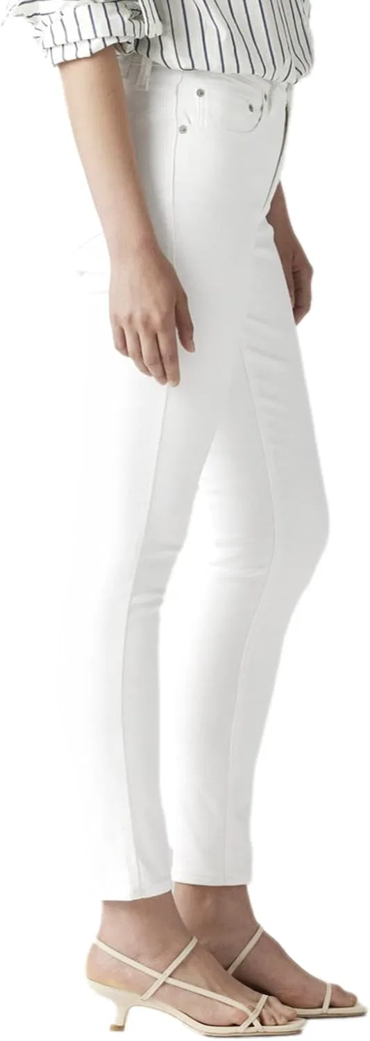 Джинсы Levi's 721 High Rise Skinny, белый — фото 4