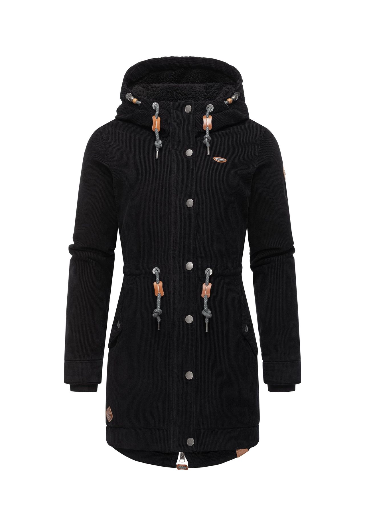 

Зимняя куртка Canny Corduroy Ragwear, черный