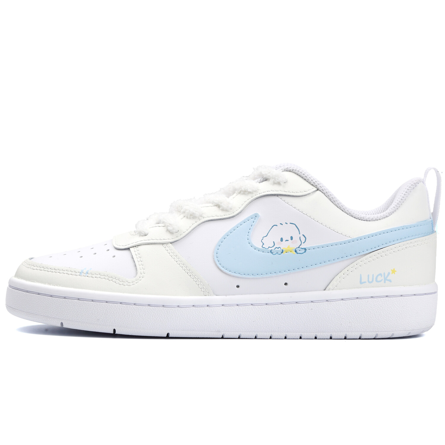 

Обувь для скейтбординга Court Borough Kids Nike, цвет Light Yellow - Gift Boxes