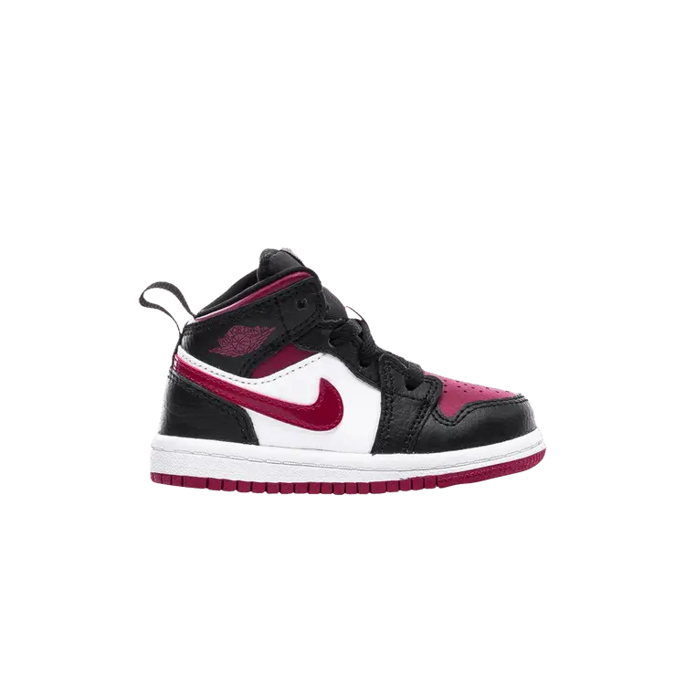 

Кроссовки Air Jordan Jordan 1 Mid TD 'Bred Toe', красный