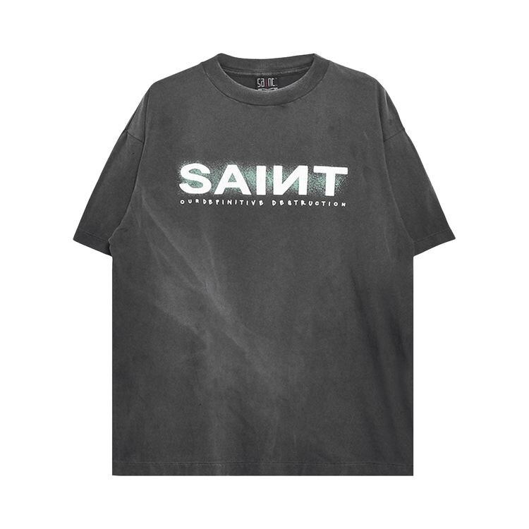 

Футболка SAINT Mxxxxxx Saint Short-Sleeve Tee Black, черный