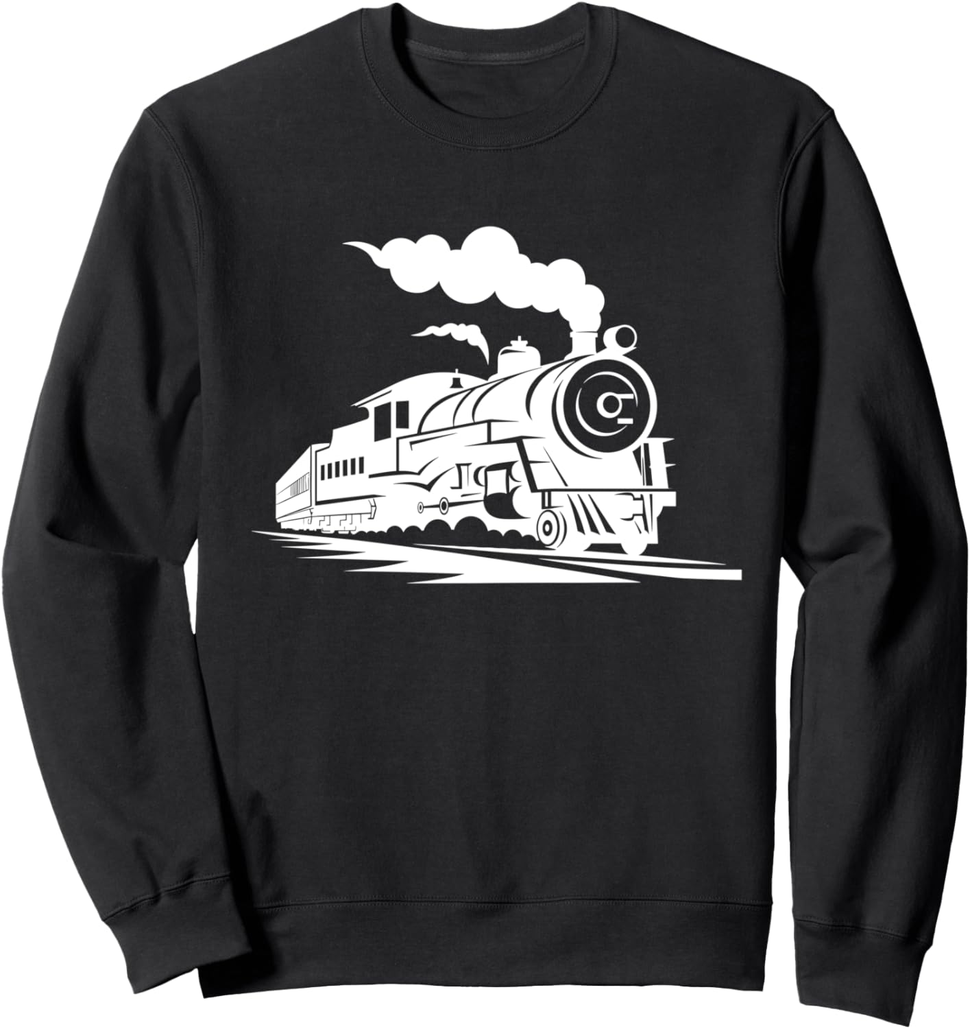 

Толстовка с изображением паровоза и модели поезда Funny Railfan Graphic Shirts And Giveaways, черный