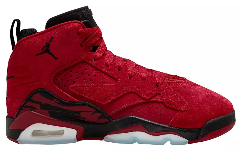 

Детские баскетбольные кроссовки Jordan Jumpman MVP для начальной школы, красный/черный/белый