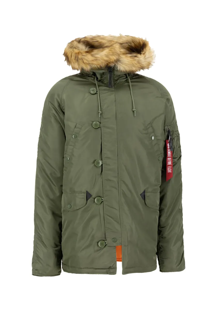 

Зимняя куртка Alpha Industries " Alpha Industries Мужчины - Куртки для холодной погоды N-3B VF 59", зеленый