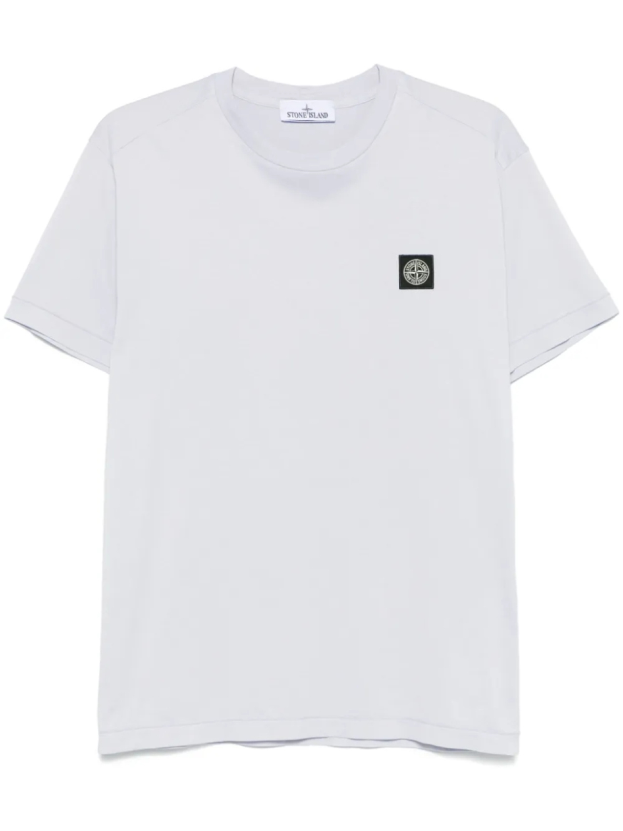 

Футболка с нашивкой-логотипом Stone Island, фиолетовый