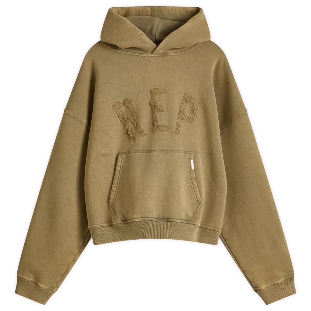 

Худи с аппликацией Rep Represent, цвет fawn