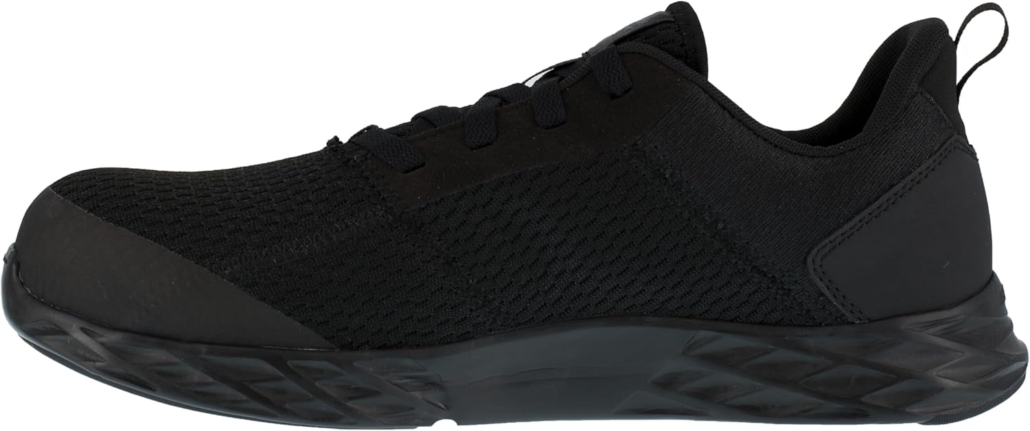 Мужские оксфорды Reebok Work Astroride Strike с композитным носком, черный — фото 3