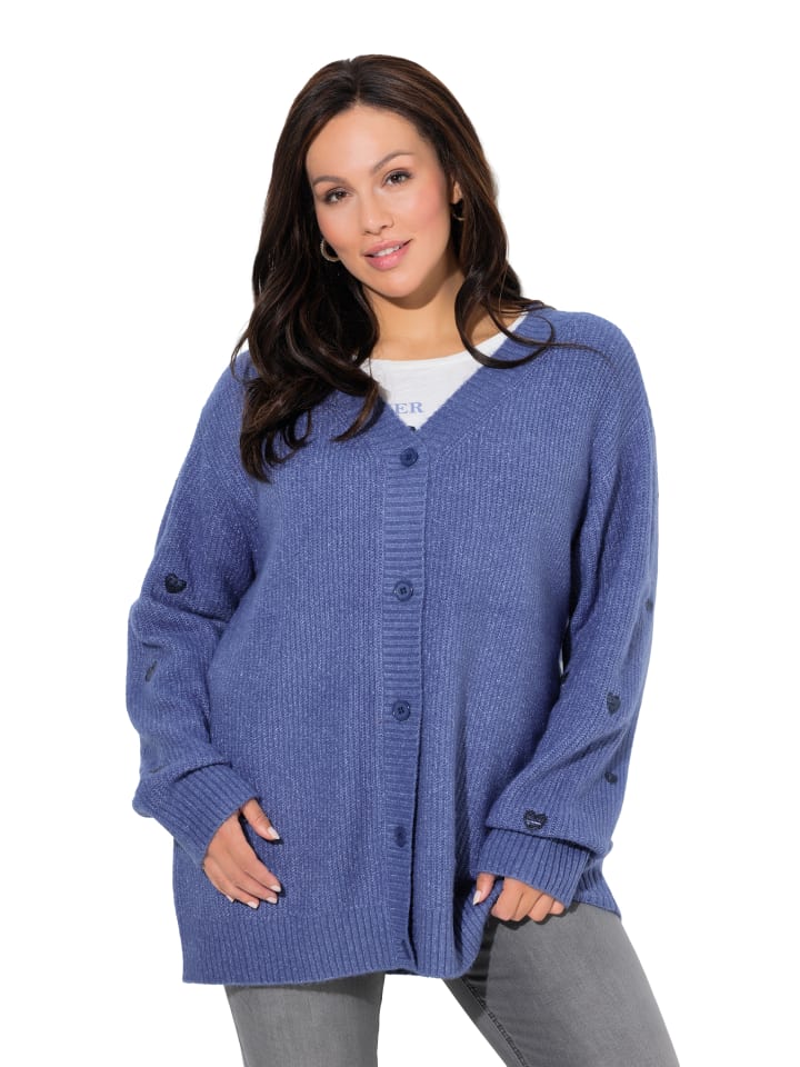 

Ulla Popken Кардиган цвета атлантической синевы