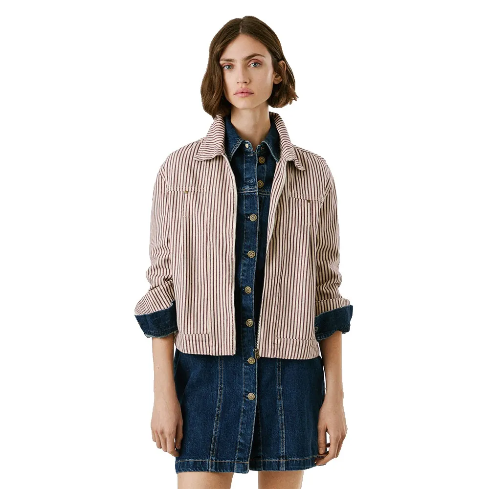 

Куртка Pepe Jeans Hannah HB denim, бежевый