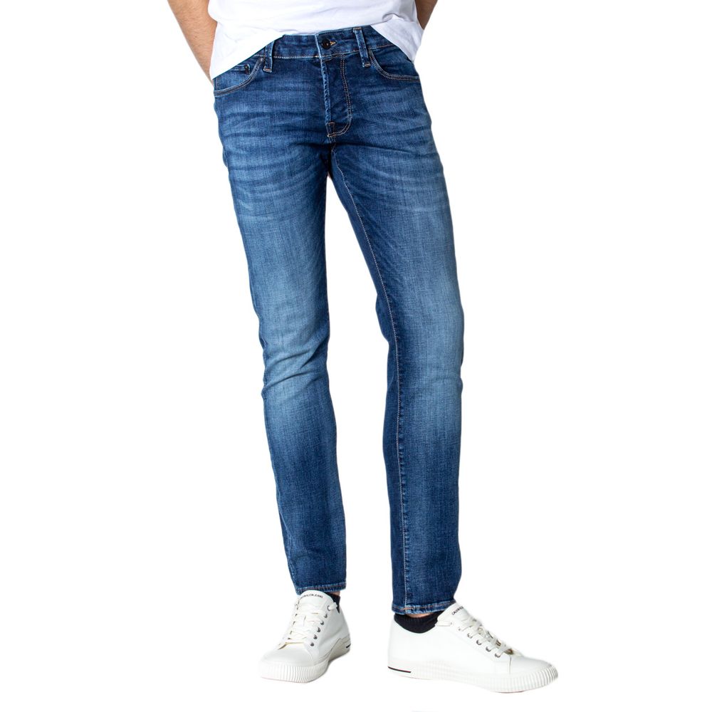 

Синие хлопковые джинсы и брюки Jack & Jones
