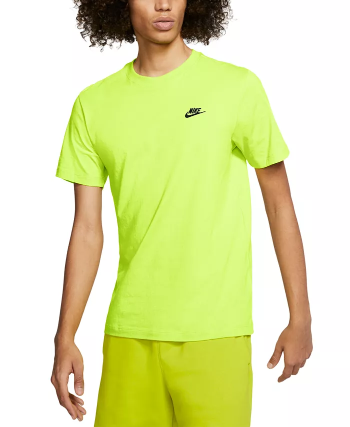 

Мужская футболка Club в спортивном стиле Nike, желтый