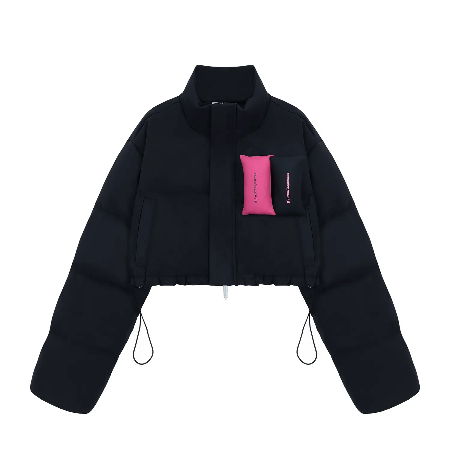 

BJHG Унисекс пуховик, Full Dull Black (Cropped)
