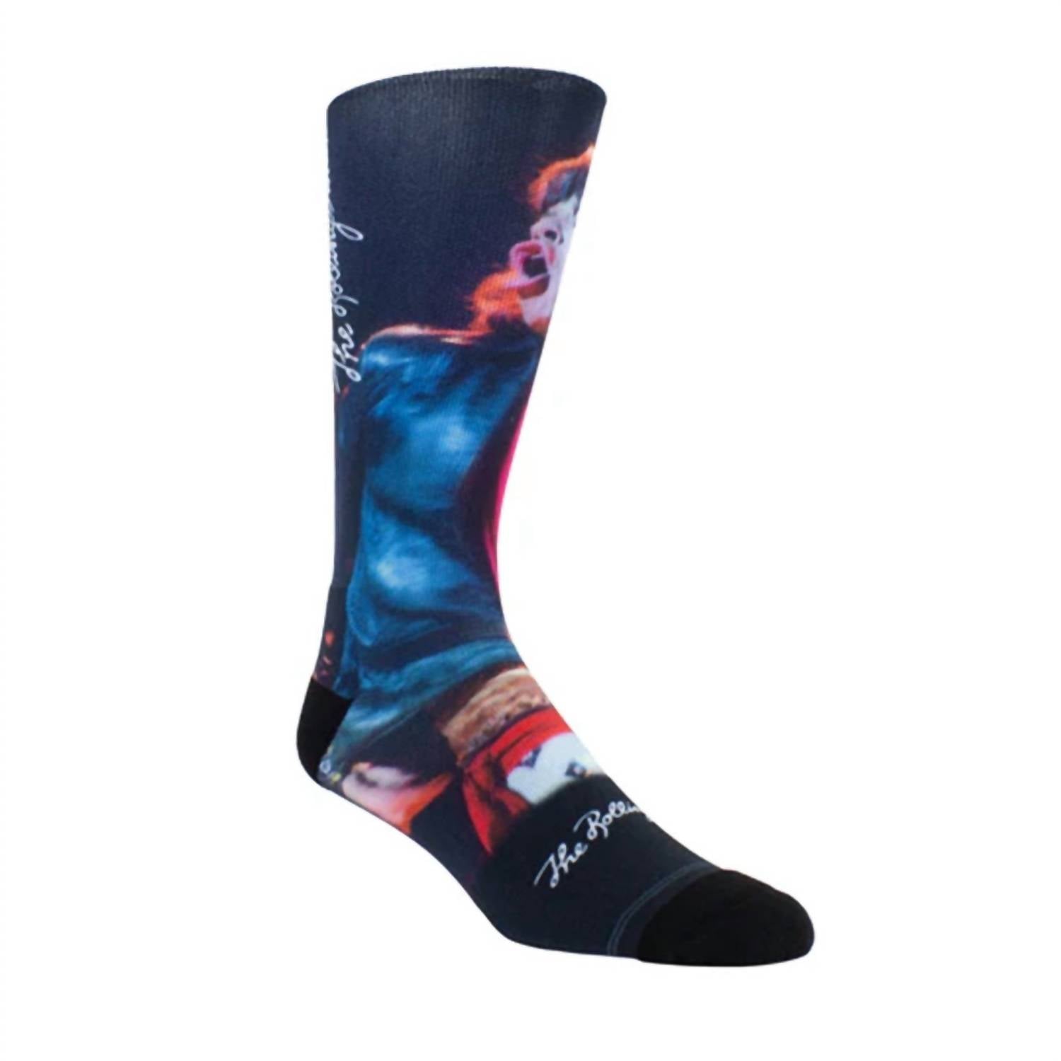 

Унисекс - носки Rolling Stones Mick Live In Colour в разноцветном дизайне Perri’s Socks, мультиколор