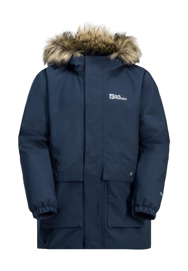 

Двойная куртка "cosy bear 3in1" капюшон для детей Jack Wolfskin, синий