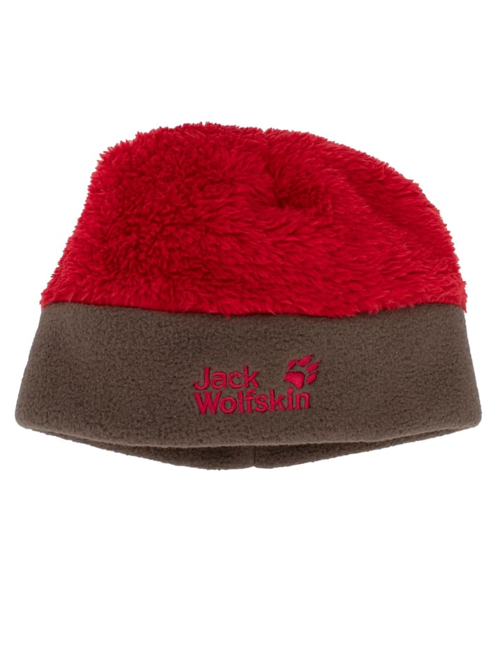 

Шапка Jack Wolfskin, красный