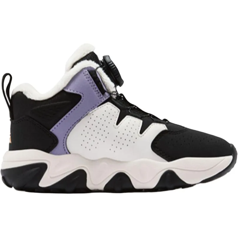 SEASON FSW противоскользящие утепленные высокие повседневные кроссовки Kids' FILA KIDS, Black/Space Silver-FIS — фото 4