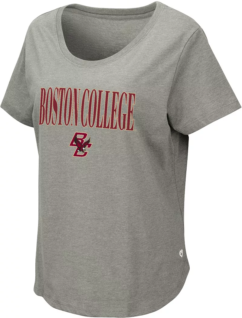 

Женская футболка Colosseum Boston College Eagles Heather Grey Myla