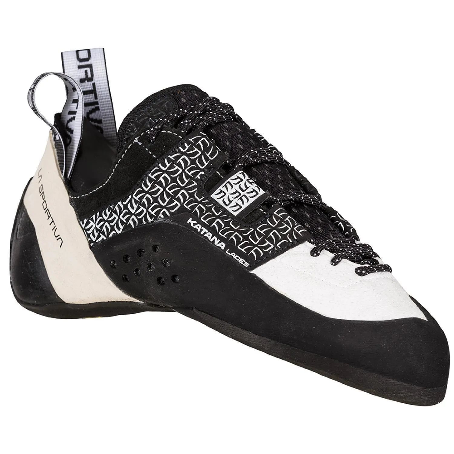 Женские скальные туфли Katana Lace La Sportiva, White/Black — фото 2