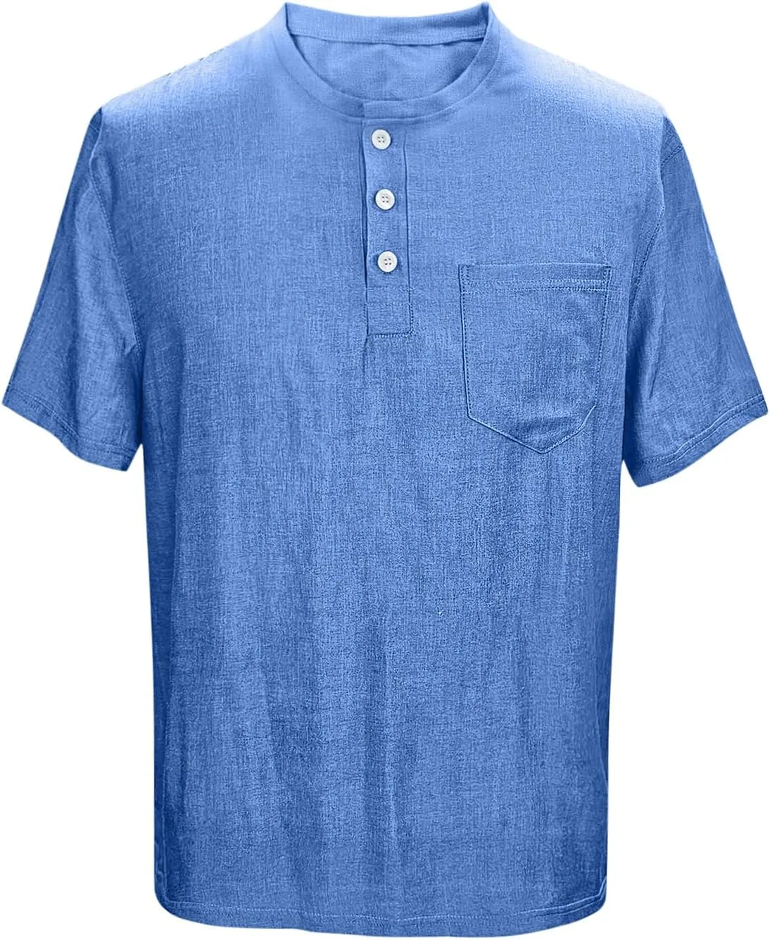 Мужская поло с коротким рукавом и карманом, Slim Fit — фото 3