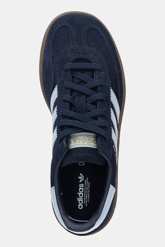 Детские замшевые кроссовки Handball Spezial Adidas Originals, темно-синий — фото 4
