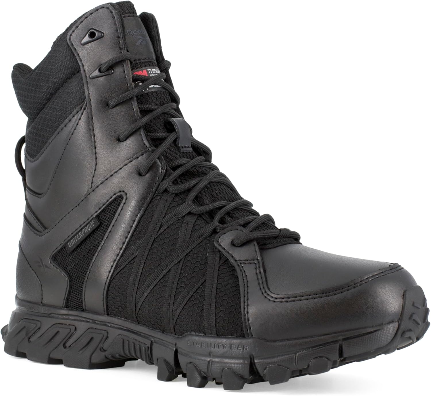 

Мужские ботинки Reebok Work Trailgrip Tactical 6" WP с боковой молнией, черный